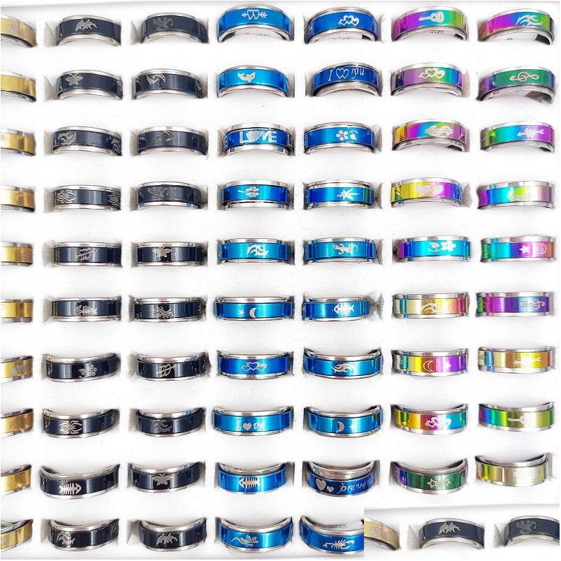Car Dvr Band Rings Fashion 100Pcs/Lot Stainless Steel Spinner Ring Turn The Charm Mixed Style Worry Anxiety Decompression Moon Star Lo Dh8Hg
Car Dvr Band Rings Fashion 100Pcs/Lot Stainless Steel Spinner Ring Turn The Charm Mixed Style Worry Anxiety Decompression Moon Star Lo Dh8Hg