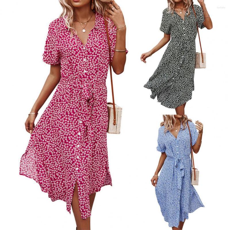 Party Dresses Women Boho Dress Floral Print Breathable Cotton Blend Sexy V-Neck Midi For Beach Long Casual Shirt Robe, Red
Party Dresses Women Boho Dress Floral Print Breathable Cotton Blend Sexy V-Neck Midi For Beach Long Casual Shirt Robe, Red