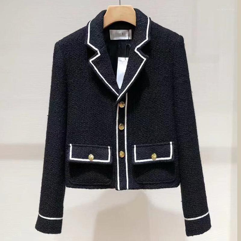 Women' Jackets 2023 Korean Short Coats Spring Autumn Black White Lapel Long Sleeve Outerwear Tops For Women Coat And Woman
Women' Jackets 2023 Korean Short Coats Spring Autumn Black White Lapel Long Sleeve Outerwear Tops For Women Coat And Woman