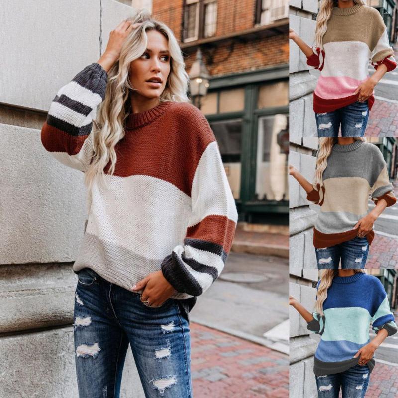 Women' Sweaters 2023 Round Neck Striped Patchwork Sleeve Knit Sweater Women Loose Pullover Fall And Pullovers Fashion NS4867, Green
Women' Sweaters 2023 Round Neck Striped Patchwork Sleeve Knit Sweater Women Loose Pullover Fall And Pullovers Fashion NS4867, Green