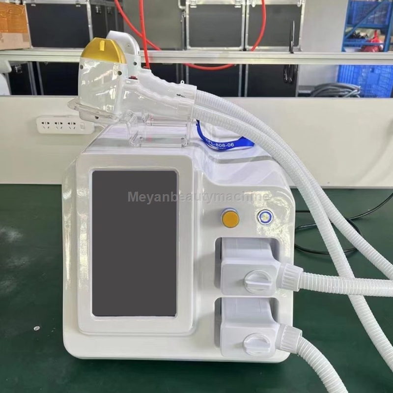 808 Diode Laser Permanent Hair Removal Spa Machine 808 Diode Laser Hair Removal Can Customized Triple Head Pieces Beauty Set