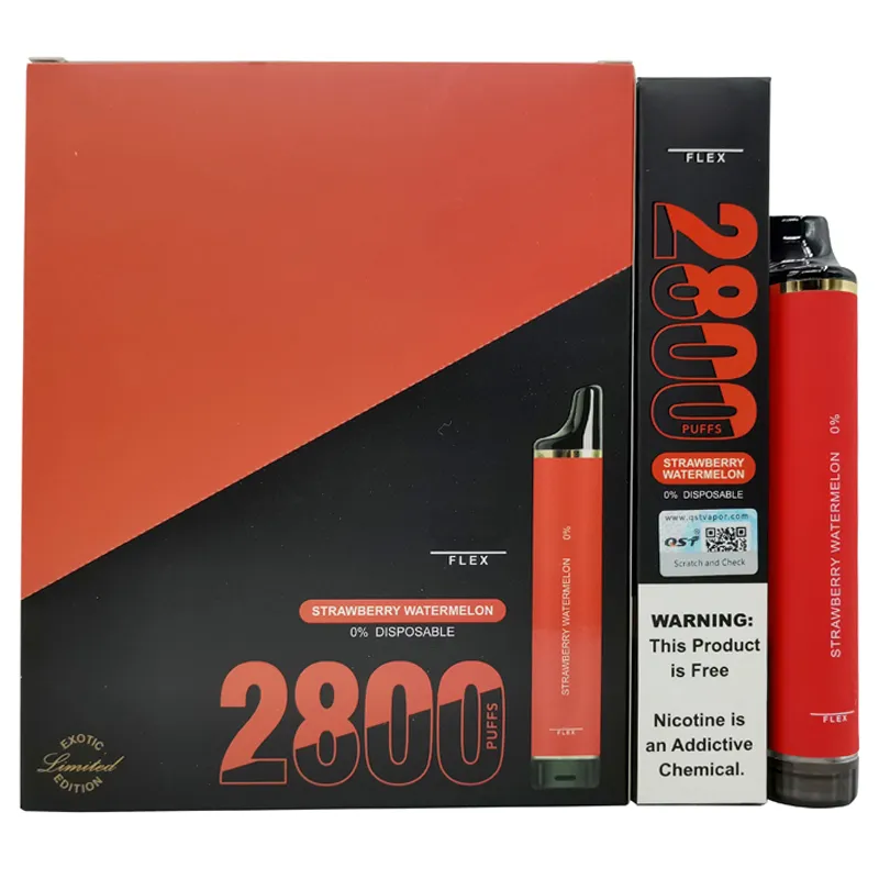 Original Puffs Flex 2800 Hits Vapes E Cigarette Disposable vape Pen 2800Puffs Bar Device Kits 8ML 850MAH Battery Prefilled Cartidge Vaporizer vs elfbars randm elux
Original Puffs Flex 2800 Hits Vapes E Cigarette Disposable vape Pen 2800Puffs Bar Device Kits 8ML 850MAH Battery Prefilled Cartidge Vaporizer vs elfbars randm elux