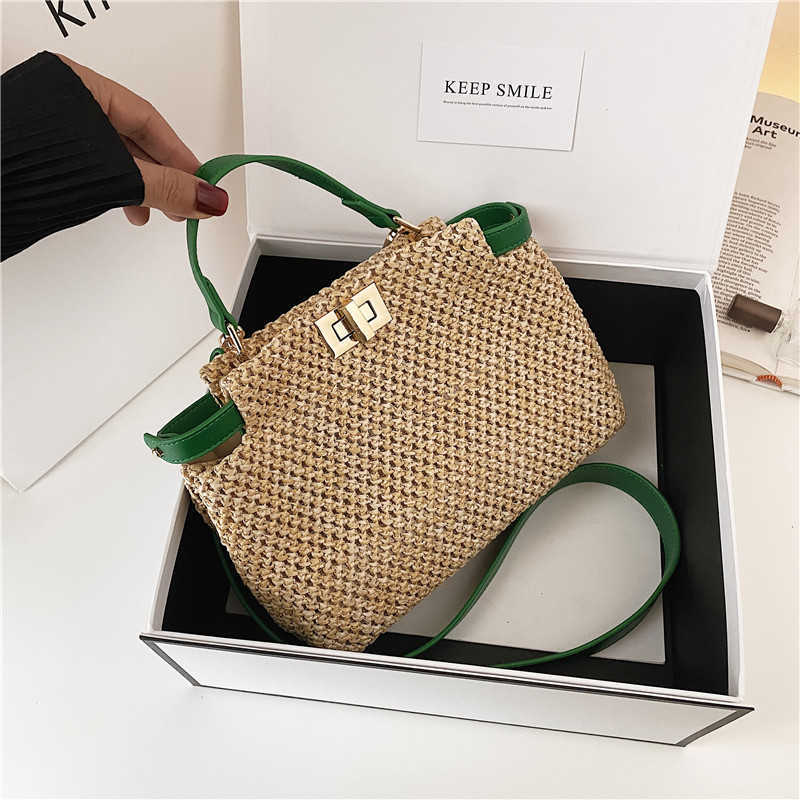 Evening bag Woven Women Shoulder Bags Summer Beach Straw Designer Handbag And P, White shoulder bag
Evening bag Woven Women Shoulder Bags Summer Beach Straw Designer Handbag And P, White shoulder bag