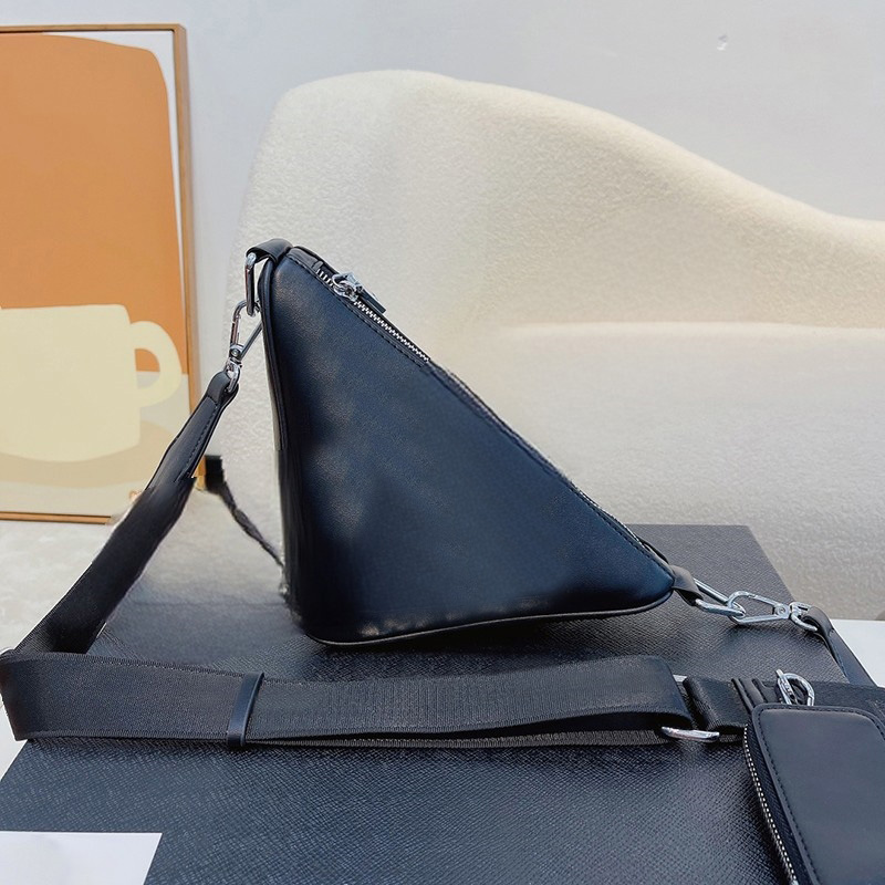 Fashion Women Designer Shoulder Bag Triangle Crossbody Bags For Men Black Green Yellow Luxury Ladies Leather Cross body Bags
Fashion Women Designer Shoulder Bag Triangle Crossbody Bags For Men Black Green Yellow Luxury Ladies Leather Cross body Bags
