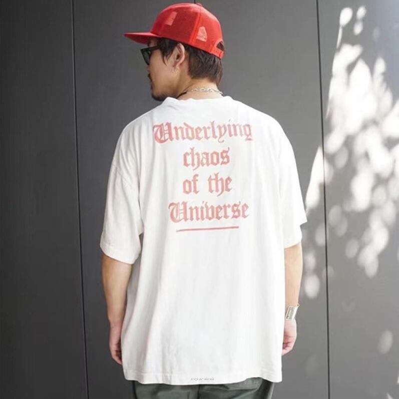Oversized T Shirt High Street Men' Plus Tees Women Wash Water Short Sleeve Vintage T Shirt
Oversized T Shirt High Street Men' Plus Tees Women Wash Water Short Sleeve Vintage T Shirt