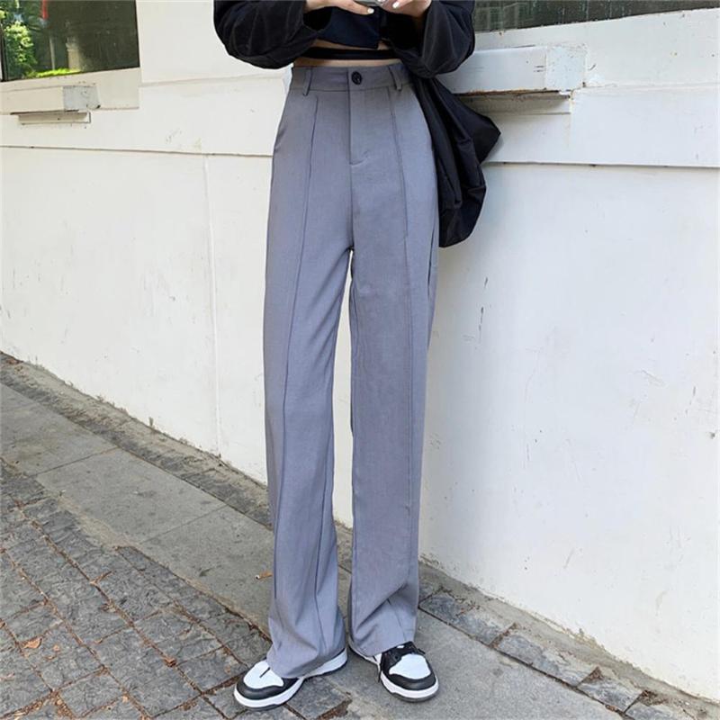 Women' Pants PLAMTEE Work Wear Loose-Fitting Women Full Length -L Solid Stylish Casual Streetwear High Waist Summer, Black
Women' Pants PLAMTEE Work Wear Loose-Fitting Women Full Length -L Solid Stylish Casual Streetwear High Waist Summer, Black