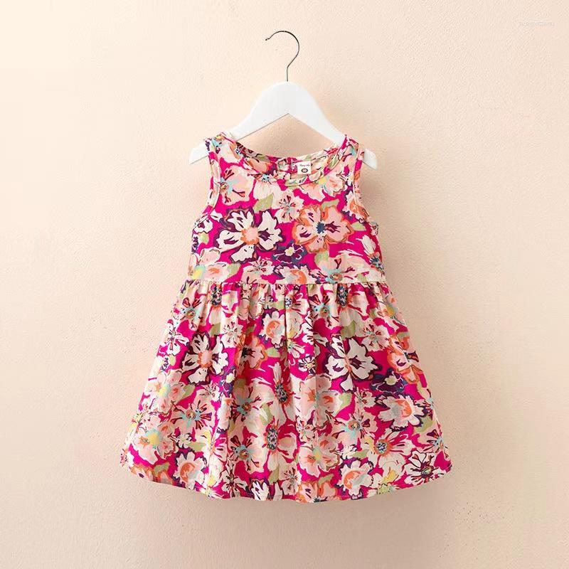 Girl Dresses Summer Children's Dress Vest Strawberry Floral Cotton Baby Clothing Lovely Sleeveless Vestido Korean Version Princess, A107
Girl Dresses Summer Children's Dress Vest Strawberry Floral Cotton Baby Clothing Lovely Sleeveless Vestido Korean Version Princess, A107