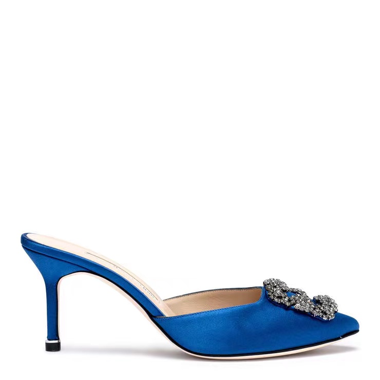 Summer Pop woman sandal slipper high heels Satin Hangisimu 70 mm Mule slide heeled silk leather sandals rhinestone strass buckle casual party dress shoes 35-43
Summer Pop woman sandal slipper high heels Satin Hangisimu 70 mm Mule slide heeled silk leather sandals rhinestone strass buckle casual party dress shoes 35-43