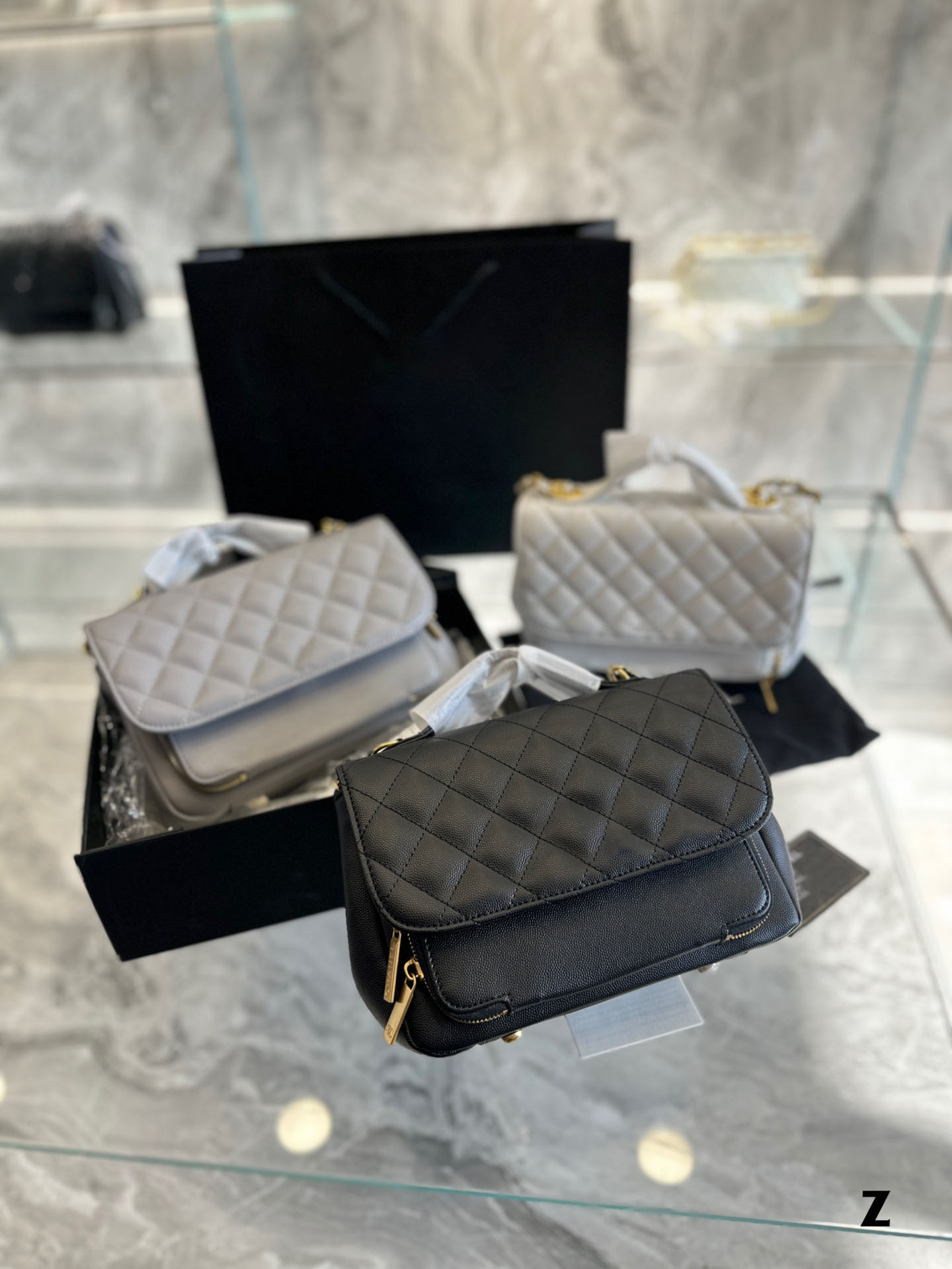 7A Vintage Women CC Messenger Bag Fashion luxury purses designer woman handbag Classic CF Quilted Crossbody Bag Leather Top Handle Shoulder Bag The Tote Bag Clutch