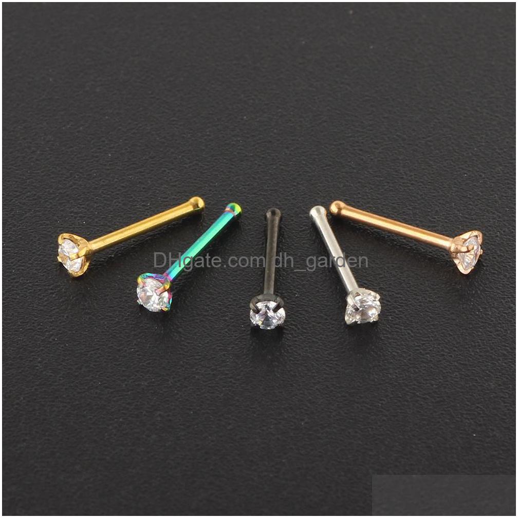 Nose Rings Studs Nostril Piercings Cz Crystal Piercing Stud Stainless Steel Star Nariz Jewelry Wholesales Mix Color Drop De Dhgarden Dhit3
Nose Rings Studs Nostril Piercings Cz Crystal Piercing Stud Stainless Steel Star Nariz Jewelry Wholesales Mix Color Drop De Dhgarden Dhit3