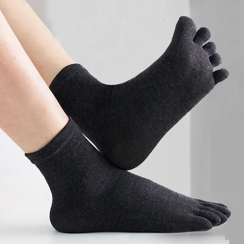 Sports Socks Unisex Toe Men And Women Five Fingers Breathable Cotton Running Solid Color Black White Grey Happy Soks
Sports Socks Unisex Toe Men And Women Five Fingers Breathable Cotton Running Solid Color Black White Grey Happy Soks