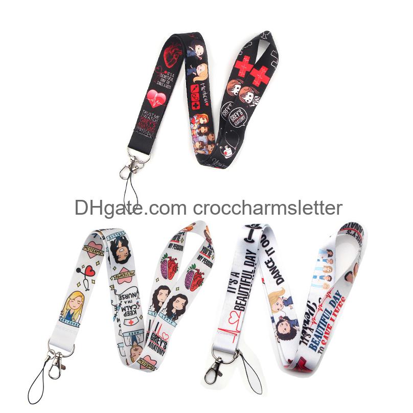 Shoe Parts Accessories 10Pcs Grey 39S Anatomy Doctor Nurse Neck Strap Keychain Lanyard For Usb Id Badge Holder Mobile Phone Straps K Smtne
Shoe Parts Accessories 10Pcs Grey 39S Anatomy Doctor Nurse Neck Strap Keychain Lanyard For Usb Id Badge Holder Mobile Phone Straps K Smtne