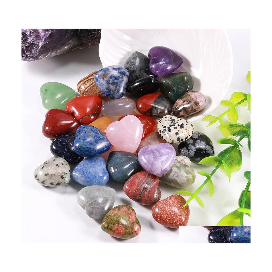 Stone 20X10Mm Heart Statue Natural Carved Decoration Quartz Hand Polished Healing Crystal Reiki Trinket Gift Room Ornament Drop Deli Dhwpj
Stone 20X10Mm Heart Statue Natural Carved Decoration Quartz Hand Polished Healing Crystal Reiki Trinket Gift Room Ornament Drop Deli Dhwpj