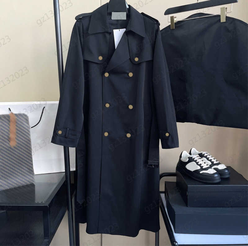 Luxury Trench Coat Custom Double-breasted Button-down Lapel Long-sleeved Jackets Shoulder Buckle Design Fashion Designer Mid-length Style Women Clothing 1970
Luxury Trench Coat Custom Double-breasted Button-down Lapel Long-sleeved Jackets Shoulder Buckle Design Fashion Designer Mid-length Style Women Clothing 1970