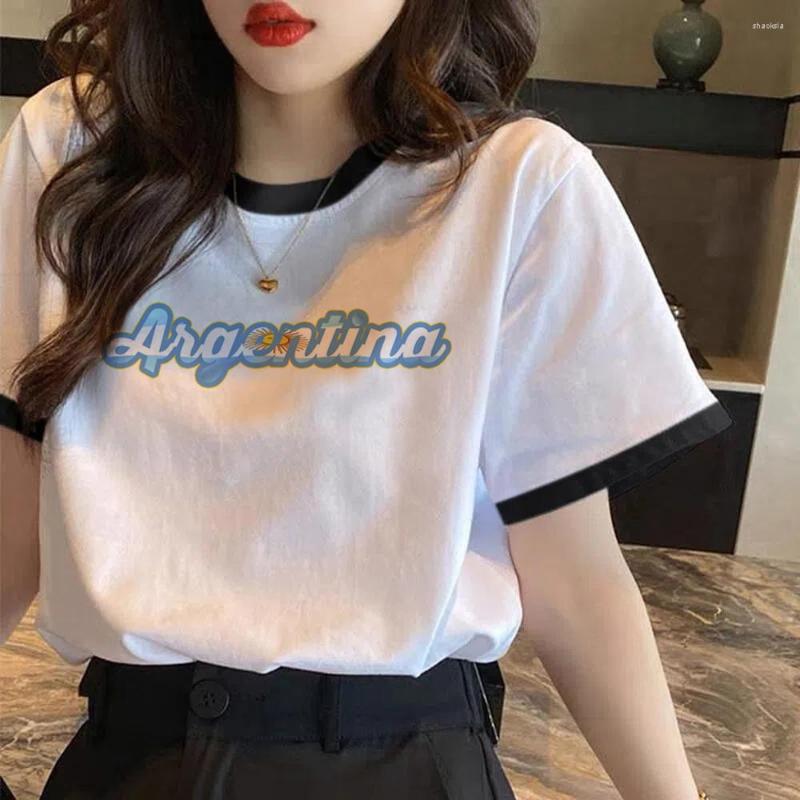 Women's T Shirts Argentina Flag Top Women Anime Girl Designer Japanese Manga Clothing, 91616
Women's T Shirts Argentina Flag Top Women Anime Girl Designer Japanese Manga Clothing, 91616