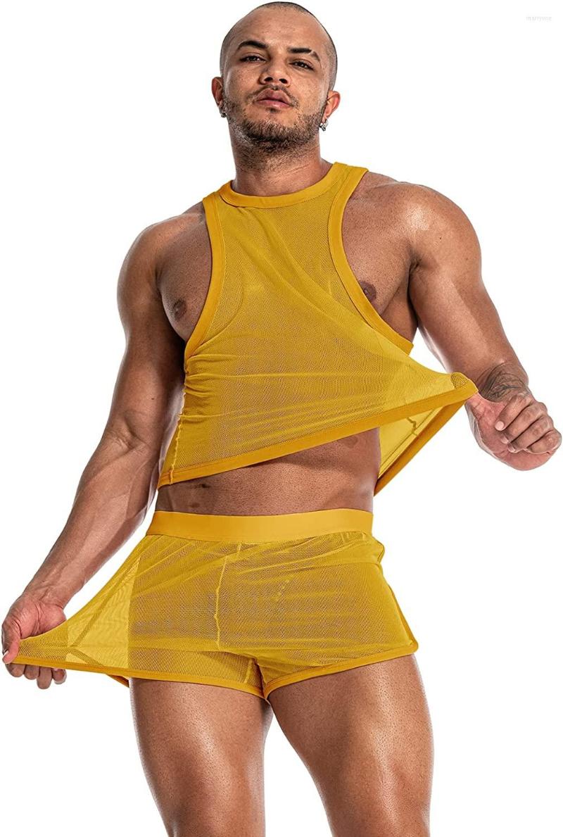 Men' Tank Tops FIROTTII Men' Mesh See-Through Sleeveless Top Fishnet Fitted Muscle Shirt, Black
Men' Tank Tops FIROTTII Men' Mesh See-Through Sleeveless Top Fishnet Fitted Muscle Shirt, Black