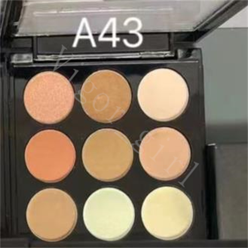 New Arrival M Brand 9 Color Eyeshadow Palette For Girl Eye Beauty Cosmetics 0.8G 0.02Oz Nice Matte Satin Pro Makeup Stock