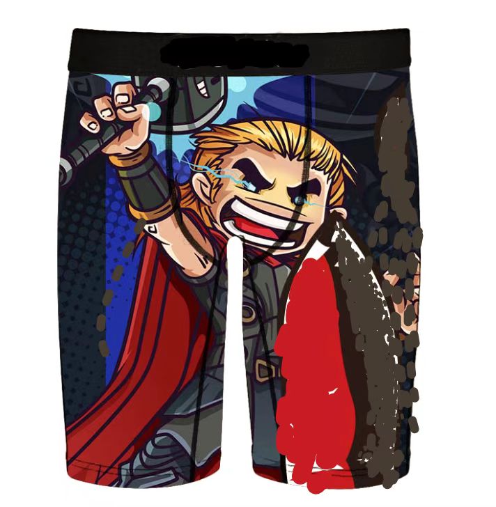 New Printed underpants Underwear Quick-drying swimsuit breathable beach sports comfortable Lengthened underwear red street fashion skateboard pants graffiti, Mixed color(underwear)
New Printed underpants Underwear Quick-drying swimsuit breathable beach sports comfortable Lengthened underwear red street fashion skateboard pants graffiti, Mixed color(underwear)