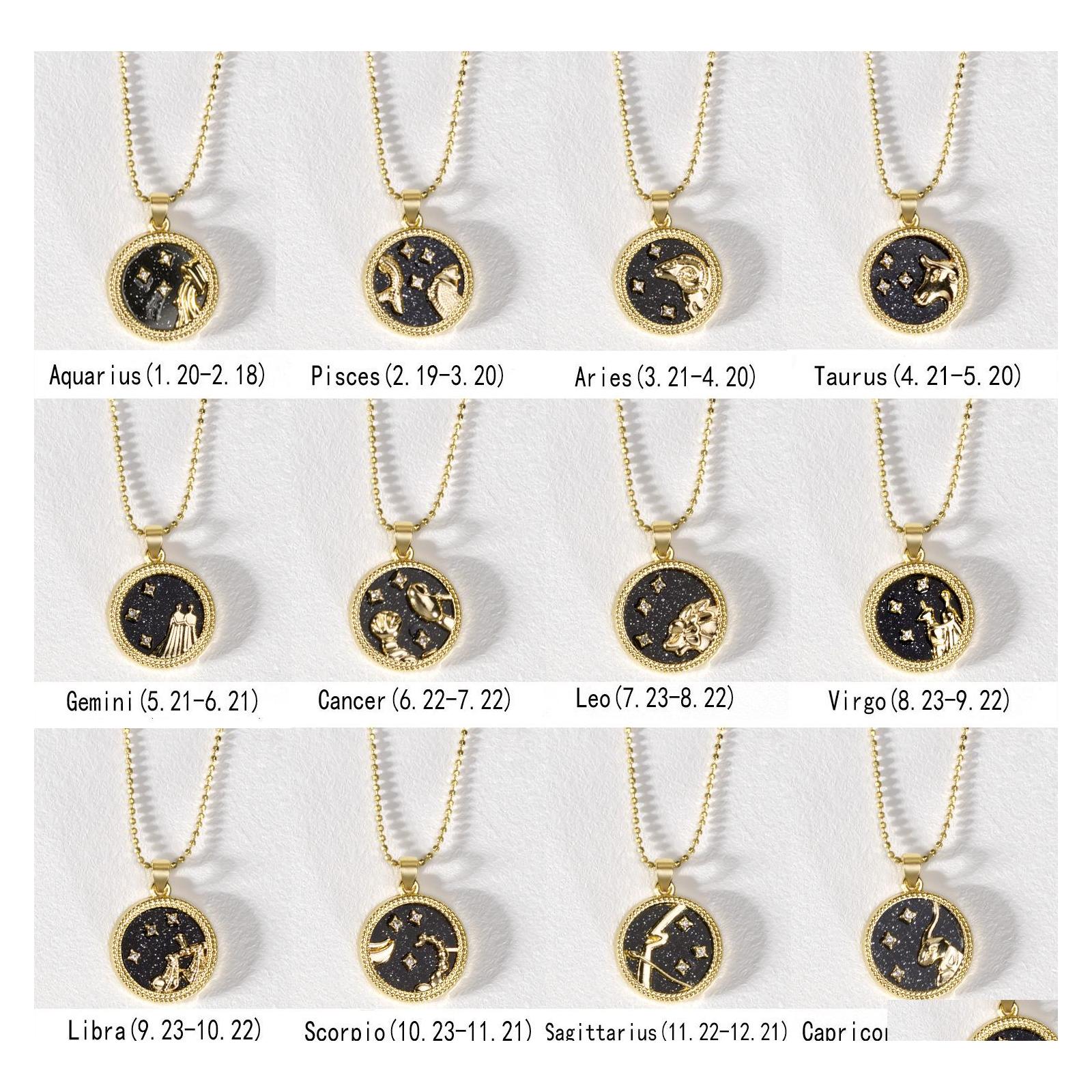 Pendant Necklaces Lover Day Night 12 Constellation Necklace For Women Men Rose Gold Color Chain Zodiac Sign Round Couple Jewelry Bir Dh0Qh
Pendant Necklaces Lover Day Night 12 Constellation Necklace For Women Men Rose Gold Color Chain Zodiac Sign Round Couple Jewelry Bir Dh0Qh