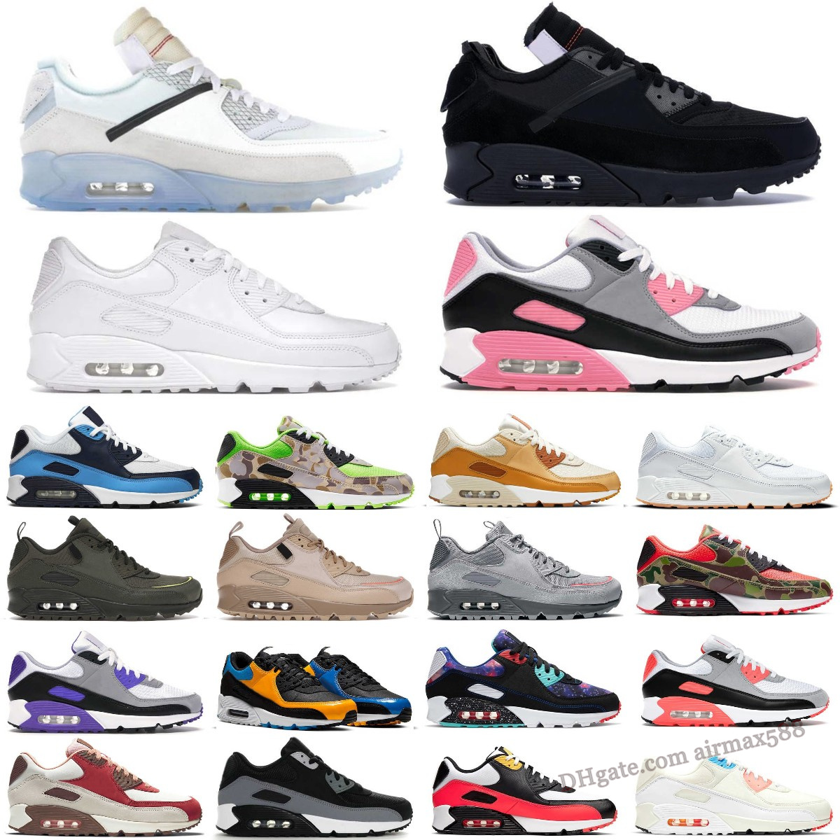 max air Men women 90 Sneakers Classic 90S Running Shoes For Triple Mesh Black White Infrared Breathable Women Leather Designer Summer new arrivals Sports Trainers, 9040
max air Men women 90 Sneakers Classic 90S Running Shoes For Triple Mesh Black White Infrared Breathable Women Leather Designer Summer new arrivals Sports Trainers, 9040