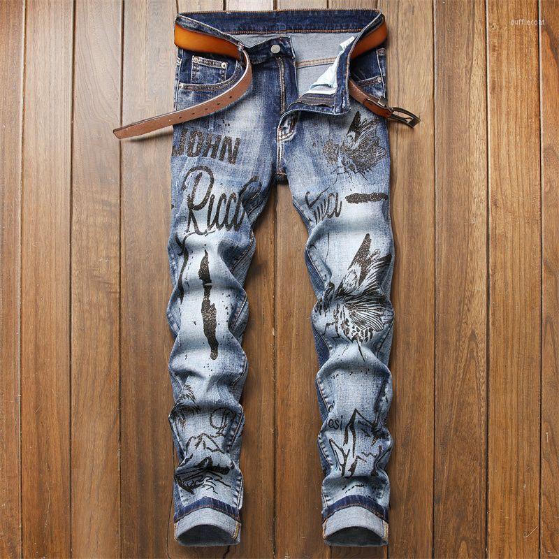 Men's Jeans Spring Autumn Korean Fashion Stretch Slim Printing Male Cargo Luxury Designer Stylish Casual Denim Men Youth Trousers, 9310
Men's Jeans Spring Autumn Korean Fashion Stretch Slim Printing Male Cargo Luxury Designer Stylish Casual Denim Men Youth Trousers, 9310