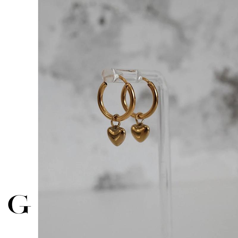 Hoop Earrings & Huggie GHIDBK Stainless Steel Lovely Cute Solid Chunky Heart Charms Pendant Women Designed Minimalist Jewelry Wholesale
Hoop Earrings & Huggie GHIDBK Stainless Steel Lovely Cute Solid Chunky Heart Charms Pendant Women Designed Minimalist Jewelry Wholesale