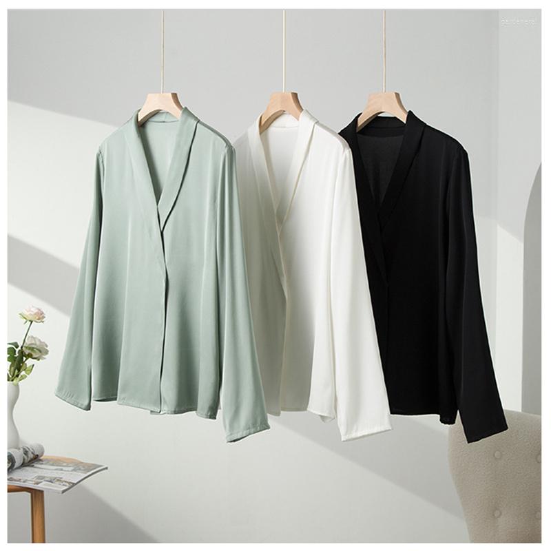 Women's Blouses Birdsky 1PC Women Long Sleeve Shirts Blouse Shirt Top Office Lady Turn Down Collar Mulberry Silk Deer Print. S-431, Black
Women's Blouses Birdsky 1PC Women Long Sleeve Shirts Blouse Shirt Top Office Lady Turn Down Collar Mulberry Silk Deer Print. S-431, Black