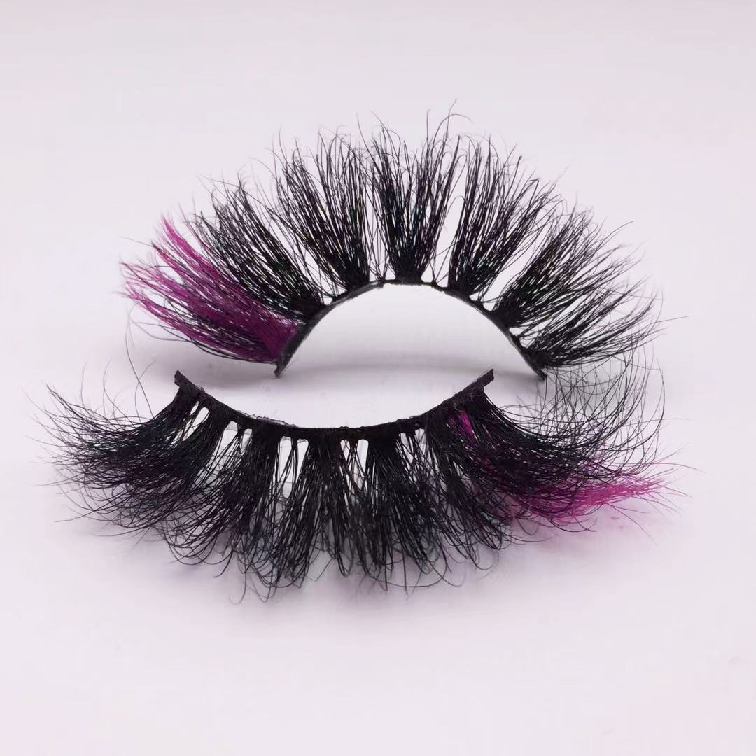 25MM Mink color eyelashes European and American thick curly magnetic absorption stage makeup eyelashes false eyelashes wholesale 008
25MM Mink color eyelashes European and American thick curly magnetic absorption stage makeup eyelashes false eyelashes wholesale 008