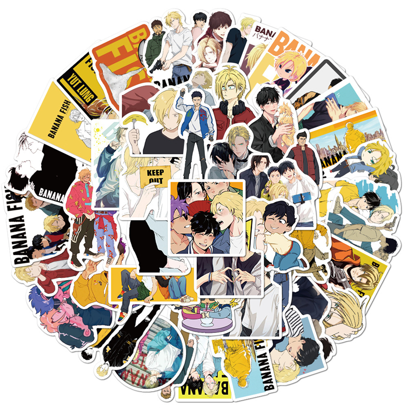 50PCS Animation Shudder Killer Banana Fish Graffiti Sticker WaterproofLuggage Compartment Laptop WaterCup Sticker Wholesale, Multi colors
50PCS Animation Shudder Killer Banana Fish Graffiti Sticker WaterproofLuggage Compartment Laptop WaterCup Sticker Wholesale, Multi colors