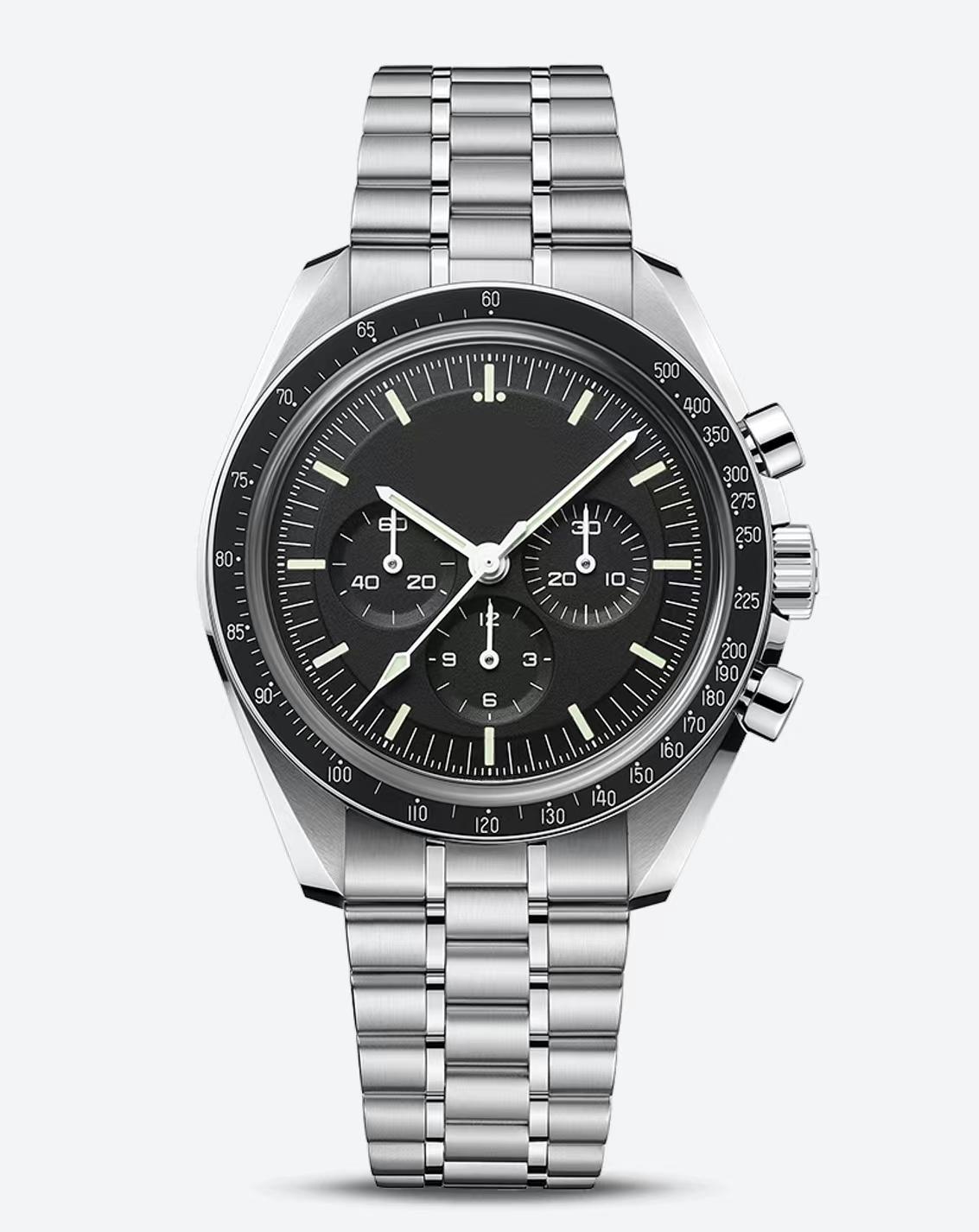44mm mechanical watch timing timing multifunctional high-quality movement fully automatic winding super waterproof watch, Customize
44mm mechanical watch timing timing multifunctional high-quality movement fully automatic winding super waterproof watch, Customize