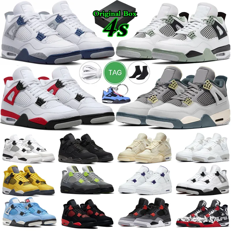 Jumpman 4 4s Mens Basketball Shoes Military Black Cat Sail University Blue Seafoam Red Thunder Midnight Navy Men Women Trainers Sneakers, Clear
Jumpman 4 4s Mens Basketball Shoes Military Black Cat Sail University Blue Seafoam Red Thunder Midnight Navy Men Women Trainers Sneakers, Clear