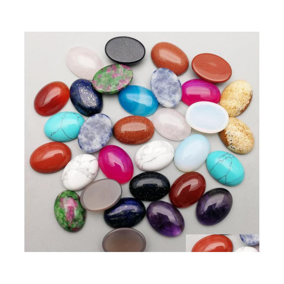 Stone 13X18Mm Natural Oval Cabochon Loose Beads Rose Quartz Turquoise Stones Face For Reiki Healing Crystal Ornamen Dhseller2010 Dro Dh2S0
Stone 13X18Mm Natural Oval Cabochon Loose Beads Rose Quartz Turquoise Stones Face For Reiki Healing Crystal Ornamen Dhseller2010 Dro Dh2S0
