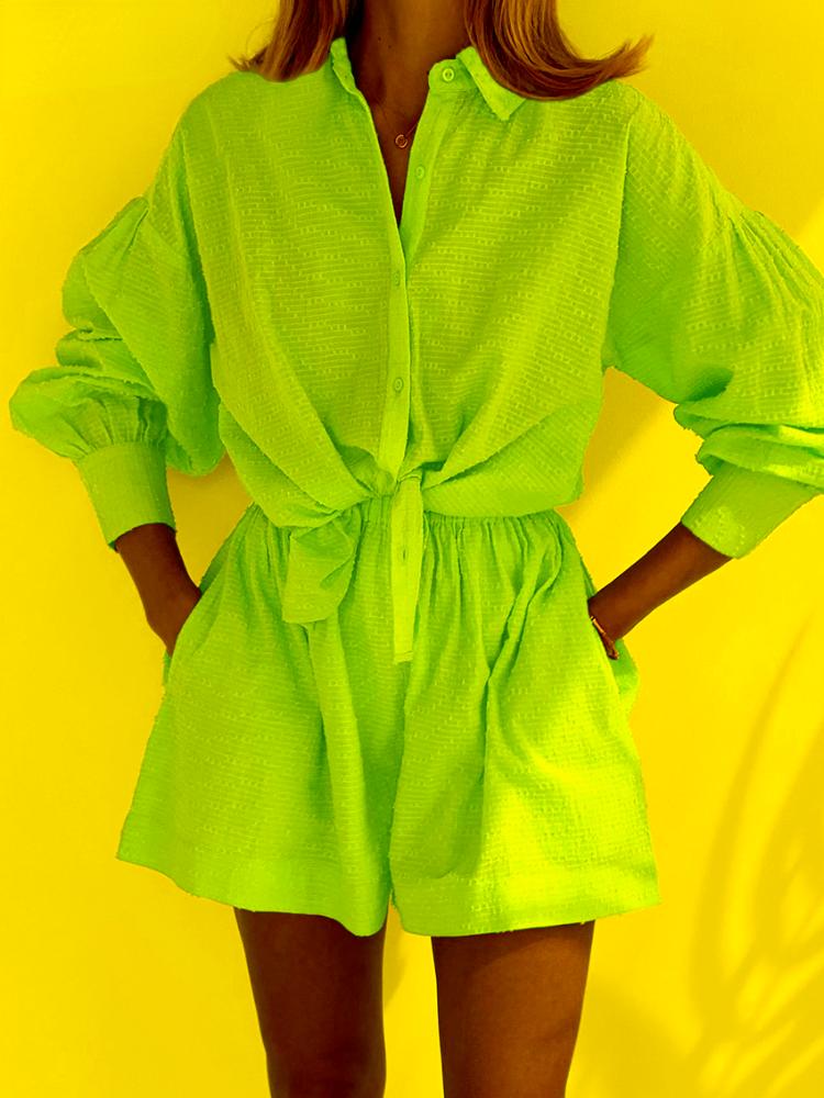 Women' Tracksuits Sumuyoo Fashion Long Sleeve Shirts Two Piece Sets Womens Outifits Casual Loose Blue Shorts Set Female Elegant Chic SuitWo, Yellow
Women' Tracksuits Sumuyoo Fashion Long Sleeve Shirts Two Piece Sets Womens Outifits Casual Loose Blue Shorts Set Female Elegant Chic SuitWo, Yellow