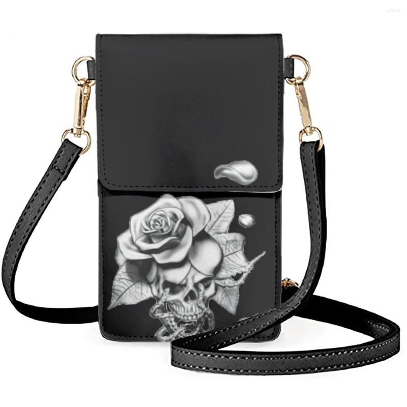 Evening Bags FORUDESIGNS Simple Skull Design Mobile Phone Bag Shoulder Women's Decoration Luxury Wallet Fashion High Street Pouch, Htx016d77
Evening Bags FORUDESIGNS Simple Skull Design Mobile Phone Bag Shoulder Women's Decoration Luxury Wallet Fashion High Street Pouch, Htx016d77