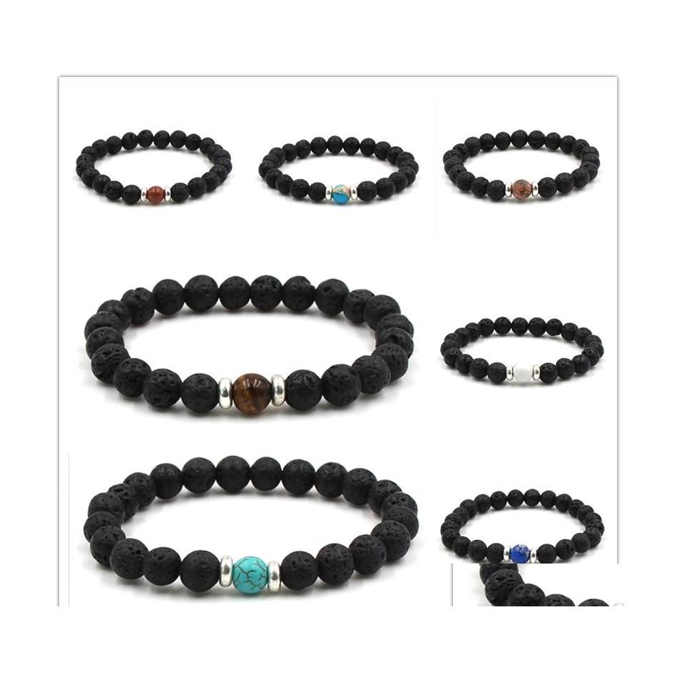 Charm Bracelets 12 Colors Natural Black Lava Stone Turquoise Tigers Eye Bracelet Vaolcano Aromatherapy Essential Oil Diffuser Drop D Dhzhc
Charm Bracelets 12 Colors Natural Black Lava Stone Turquoise Tigers Eye Bracelet Vaolcano Aromatherapy Essential Oil Diffuser Drop D Dhzhc