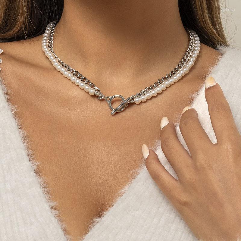 Choker 6mm Pearl Chains Necklace For Women Double Layer Y2K Clavicle Korean Fashion Women's Neck Jewelry Accessories
Choker 6mm Pearl Chains Necklace For Women Double Layer Y2K Clavicle Korean Fashion Women's Neck Jewelry Accessories