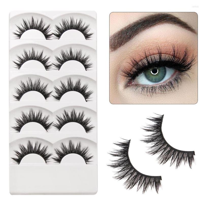 False Eyelashes 5 Pairs Makeup Natural Thick Cross Eye Lashes Extension Handmade Black
False Eyelashes 5 Pairs Makeup Natural Thick Cross Eye Lashes Extension Handmade Black