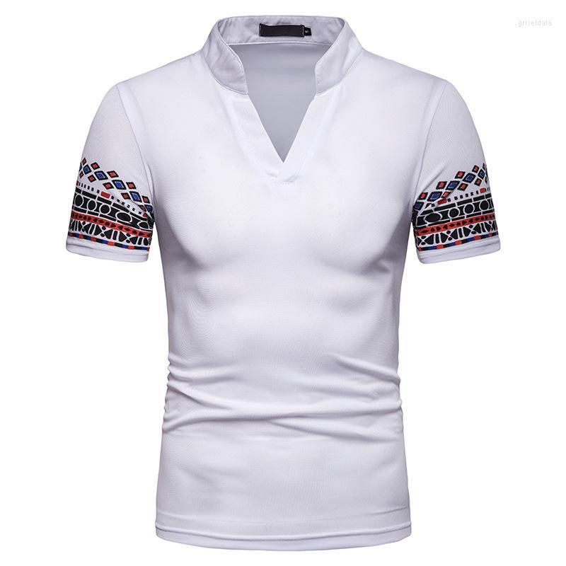 Men' Polos Shirt Men Summer Tops V-neck Hawaiian Style Short Sleeve Slim Clothing Hawaii Tees, Light gray 1314 d16
Men' Polos Shirt Men Summer Tops V-neck Hawaiian Style Short Sleeve Slim Clothing Hawaii Tees, Light gray 1314 d16