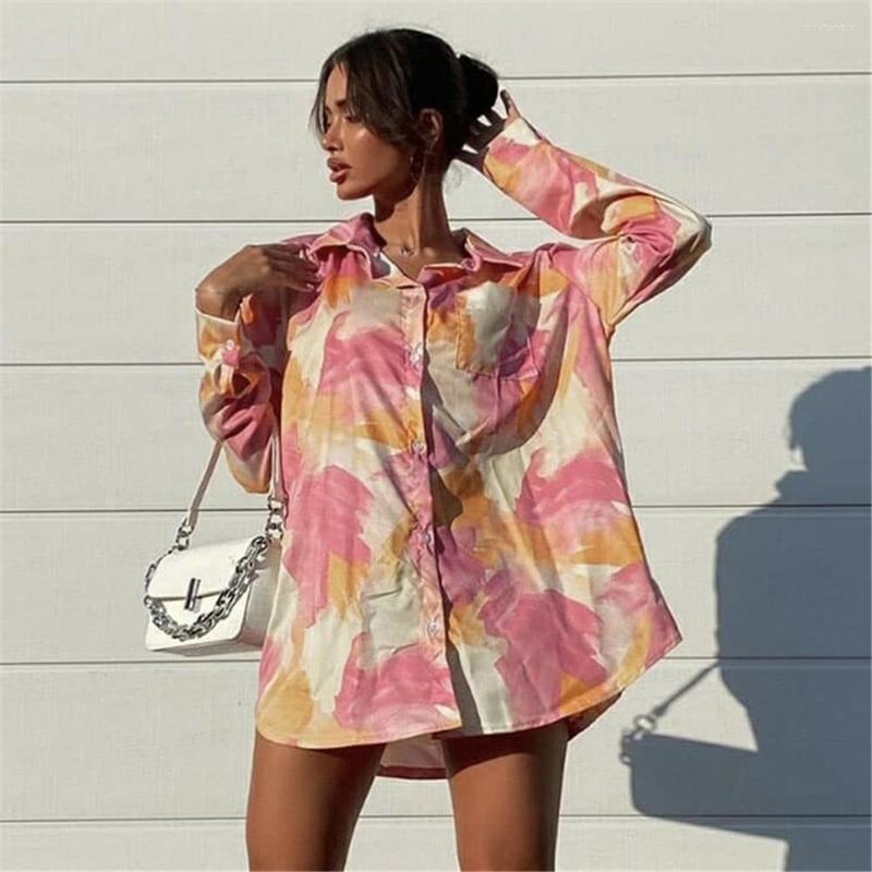 Women' Blouses England Style Simple Fashion Solid Pockets Blouse Tie Dye Oversized Women Blusas Mujer De Moda Shirt Office Lady Tops, Multi
Women' Blouses England Style Simple Fashion Solid Pockets Blouse Tie Dye Oversized Women Blusas Mujer De Moda Shirt Office Lady Tops, Multi
