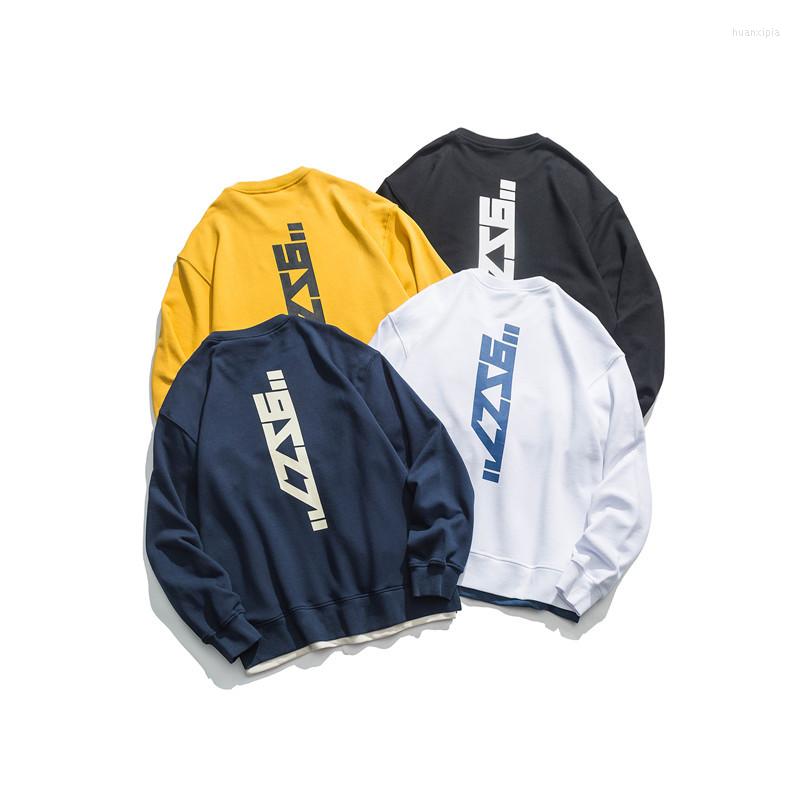 Men's Hoodies Japanese Simple Letter Printing Youth Loose Round Neck Pullover, Black
Men's Hoodies Japanese Simple Letter Printing Youth Loose Round Neck Pullover, Black