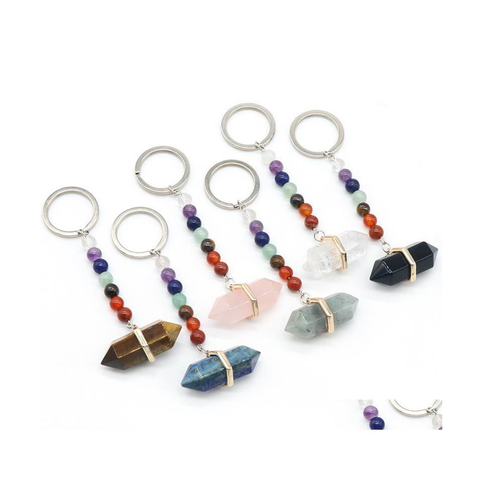 Key Rings 7 Chakra Beads Charms Natural Stone Pillar Keyring Fashion Healing Reiki Keyholder Boho Jewelry Car Keychain Carshop2006 D Dhuys
Key Rings 7 Chakra Beads Charms Natural Stone Pillar Keyring Fashion Healing Reiki Keyholder Boho Jewelry Car Keychain Carshop2006 D Dhuys