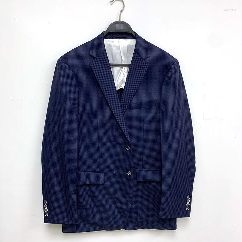 Men's Suits Brand Suit Plaid Casual Men's Single West Autumn And Winter Wool Two-grain Buckle High-end Coat, Navy
Men's Suits Brand Suit Plaid Casual Men's Single West Autumn And Winter Wool Two-grain Buckle High-end Coat, Navy