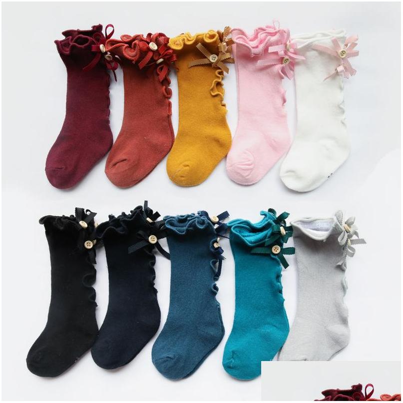 Kids Socks Baby Girls Ruffle Stockings Bowknots Buttons 100 Cotton Frills Edge Knees Sock Solid 10 Colors Stocking 08T Drop Delivery Dhj9D, Randomly sended color or remark
Kids Socks Baby Girls Ruffle Stockings Bowknots Buttons 100 Cotton Frills Edge Knees Sock Solid 10 Colors Stocking 08T Drop Delivery Dhj9D, Randomly sended color or remark