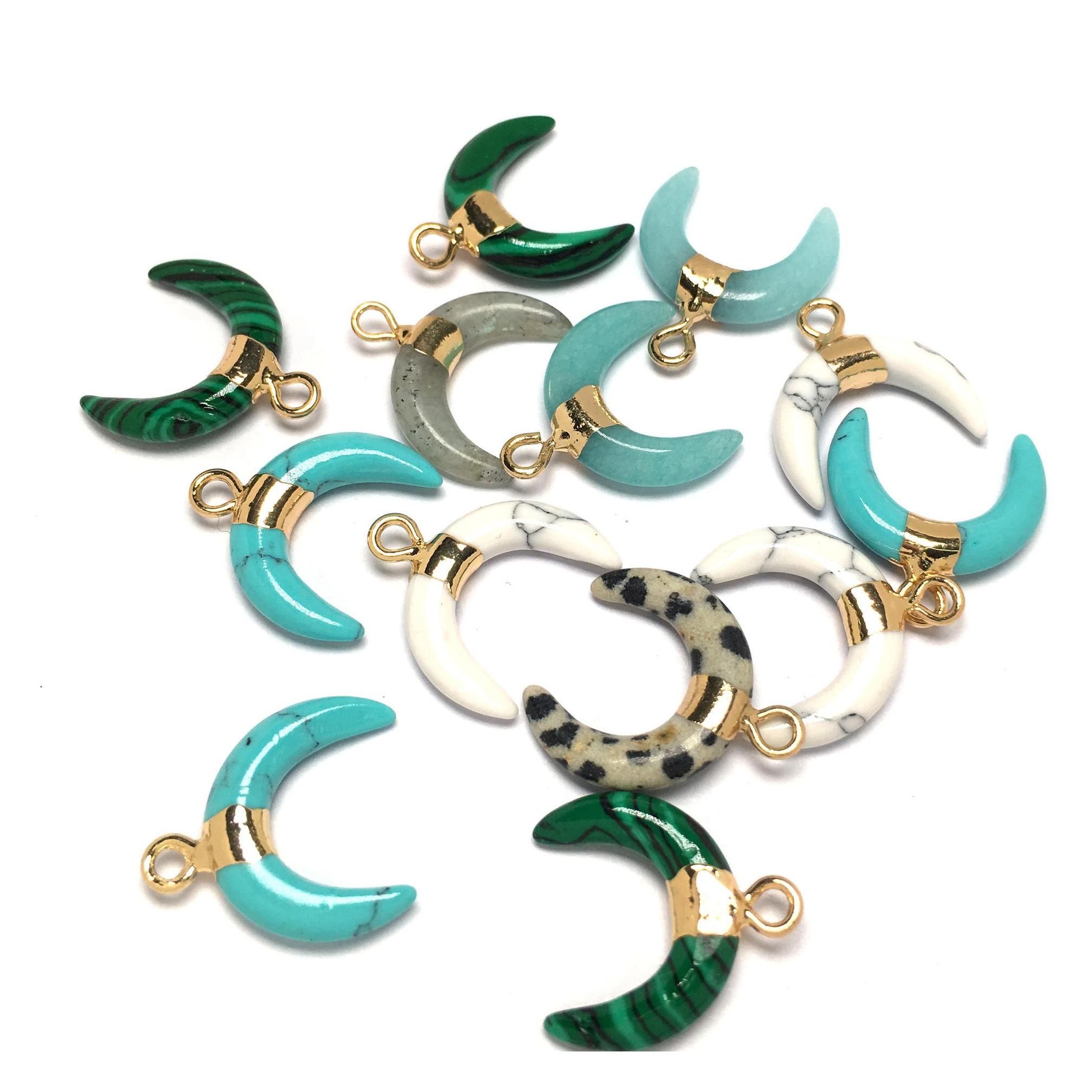 Charms 16X17Mm Crescent Moon Stone Turquoise Labradorite Quartz Crystal Pendant Diy Necklace Earrings Women Fashion Jewelry Yydhhome Dhu0Z
Charms 16X17Mm Crescent Moon Stone Turquoise Labradorite Quartz Crystal Pendant Diy Necklace Earrings Women Fashion Jewelry Yydhhome Dhu0Z