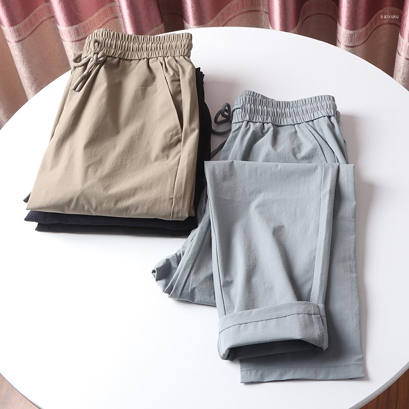 Men' Pants Summer Male Straight Men' Fashion Elastic Waist Casual Men Streetwear Loose Ice Silk Trousers Mens Wide Leg, Black
Men' Pants Summer Male Straight Men' Fashion Elastic Waist Casual Men Streetwear Loose Ice Silk Trousers Mens Wide Leg, Black