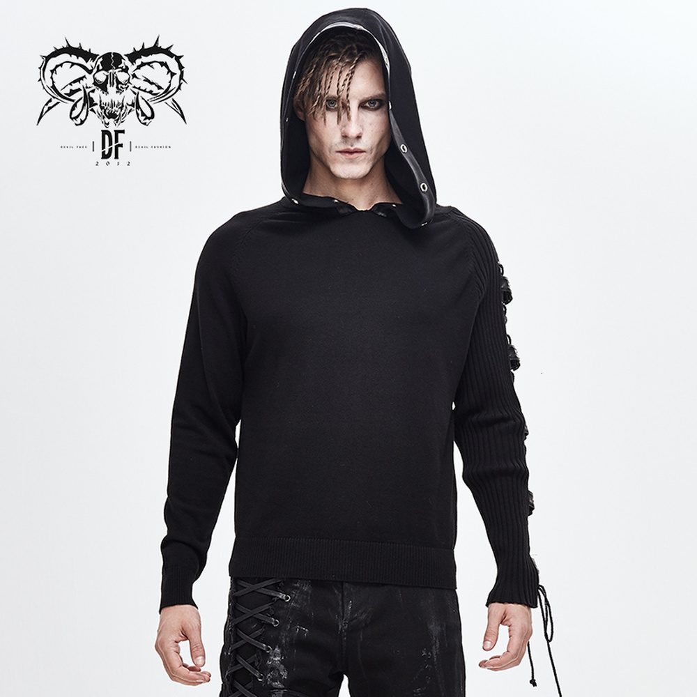 Men s Sweaters Devil Fashion Punk Asymmetry Sleeve Sweater Street Cool Loose Daily Casual Pullovers 230217, Black
Men s Sweaters Devil Fashion Punk Asymmetry Sleeve Sweater Street Cool Loose Daily Casual Pullovers 230217, Black