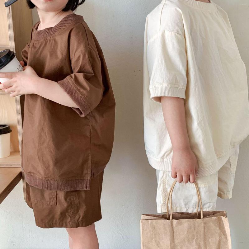 Clothing Sets Korean Style Baby Clothes Infant Top And Bottom Set Girls Two Piece Outfits Boys Summer 2023 Kids Cotton Tracksuit, Beige
Clothing Sets Korean Style Baby Clothes Infant Top And Bottom Set Girls Two Piece Outfits Boys Summer 2023 Kids Cotton Tracksuit, Beige