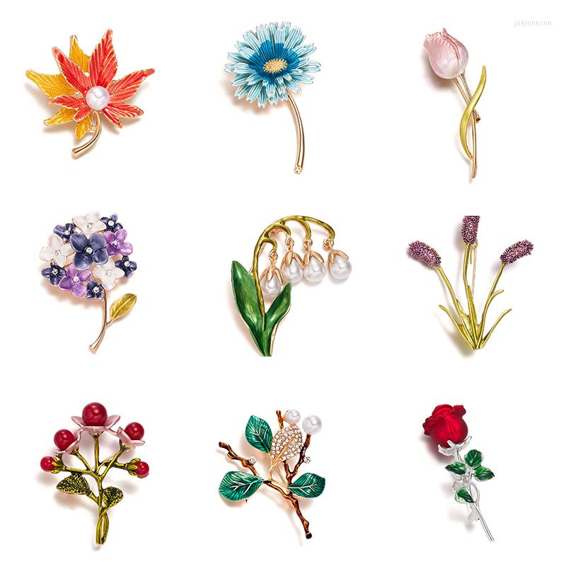 Brooches Trendy Enamel Daisy Rose Flower For Women Girls Pearl Lily Plants Lapel Pins Dress Shirt Accessories
Brooches Trendy Enamel Daisy Rose Flower For Women Girls Pearl Lily Plants Lapel Pins Dress Shirt Accessories