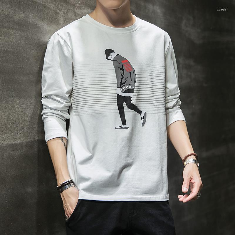 Men's T Shirts Autumn Logo Sets Round Collar Ins Fleece Male Render Outside Wear Long Sleeve Printed Loose T-shirts Students, White
Men's T Shirts Autumn Logo Sets Round Collar Ins Fleece Male Render Outside Wear Long Sleeve Printed Loose T-shirts Students, White