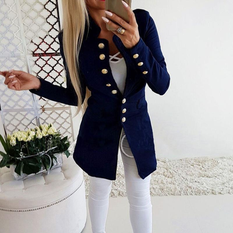 Women's Suits Vintage Blazer Women Long Sleeved Buttoned Slim Ladies Autumn Winter Casual Blazers Solid Business Jacket Coat Elegant &, Black
Women's Suits Vintage Blazer Women Long Sleeved Buttoned Slim Ladies Autumn Winter Casual Blazers Solid Business Jacket Coat Elegant &, Black